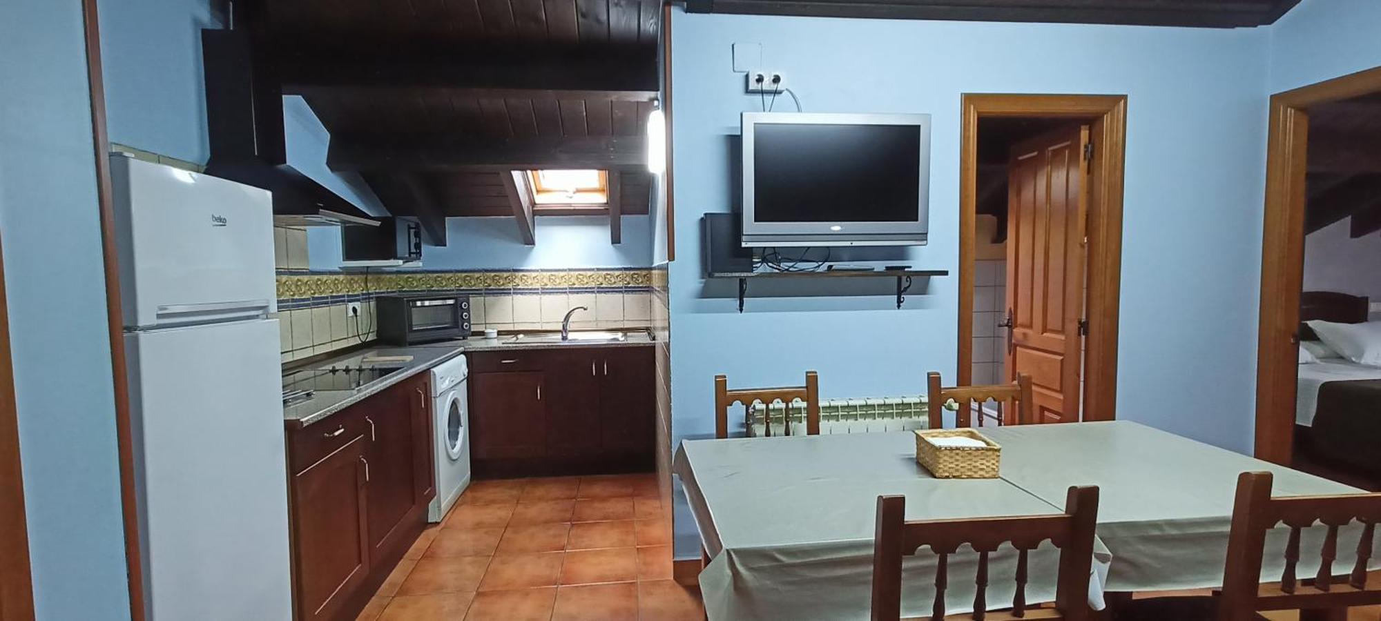 Apartamentos El Castaneu Corao Kültér fotó